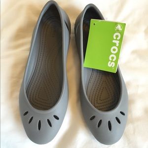 Crocs - Smoke Grey Kelli Flats